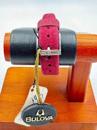 Orologio Vintage Caravelle Anni '70 Rosso Argento