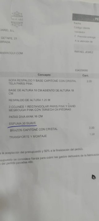 Salón marroquí a medida