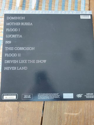 The Sisters Of Mercy Floodland LP MOFI