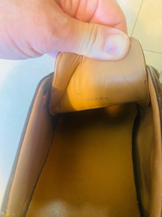 Zapatos Hugo Boss Piel Marrón Cordones Talla 42