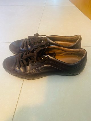Zapatos Hugo Boss Piel Marrón Cordones Talla 42