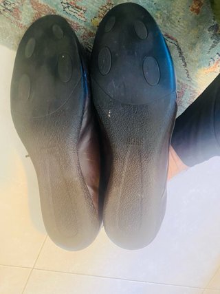 Zapatos Hugo Boss Piel Marrón Cordones Talla 42