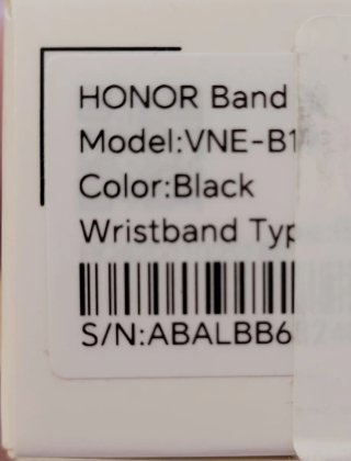 HONOR Band 10 Negra