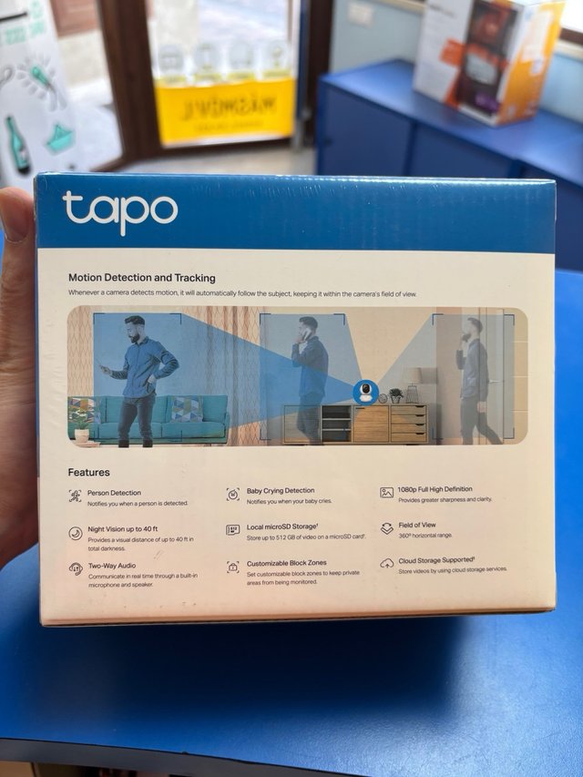Cámara Seguridad Wi-Fi Tapo TC70 1080p
