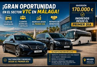 Oportunidad VTC Málaga: Inversión 158000 €