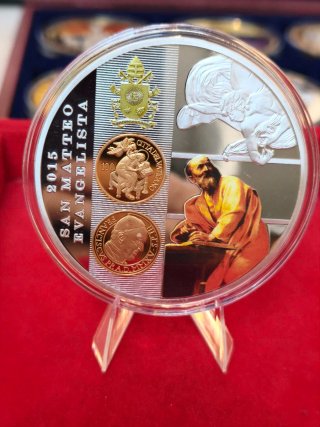 Moneda Vaticano 100€ Gigante 2015 San Matteo