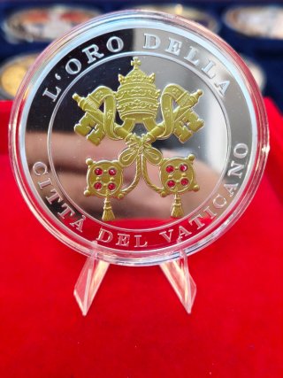 Moneda Vaticano 100€ Gigante 2015 San Matteo