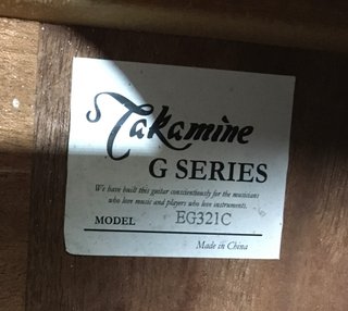 Takamine G Series EG321C