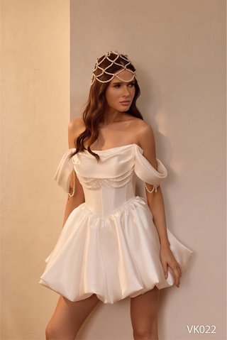 Vestido de Novia Corto.Desde
