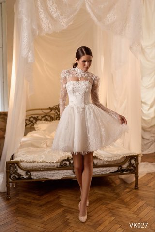 Vestido de Novia Corto.Desde