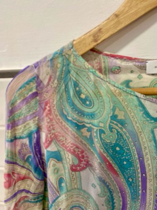 Blusa estampado paisley Purificación Garcia T40