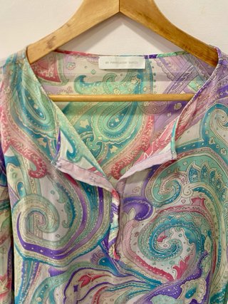 Blusa estampado paisley Purificación Garcia T40