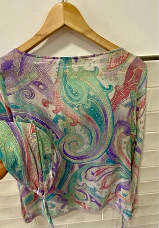 Blusa estampado paisley Purificación Garcia T40