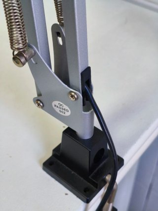 Lámpara Flexo Pinza LED Plata