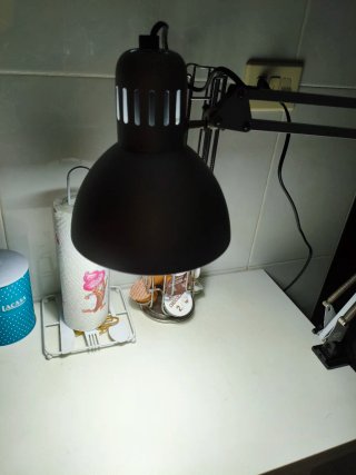 Lámpara Flexo Pinza LED Plata