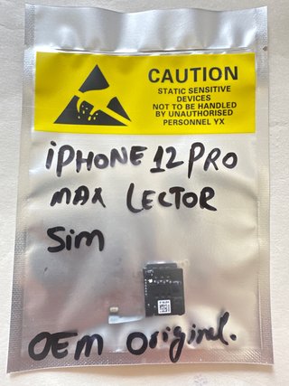 Lector Tarjeta SIM iPhone 12 Pro Max Original