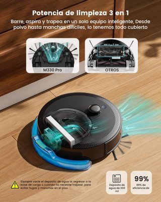 SIN ABRIR 3 en 1 Robot Aspirador y Fregar 5000Pa