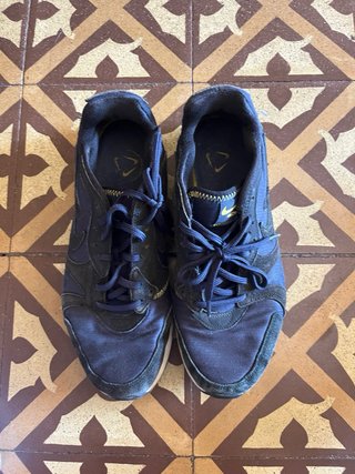 Zapatillas Nike Negras y Azules