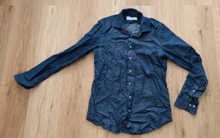Camisa Carolina Herrera Hombre Azul