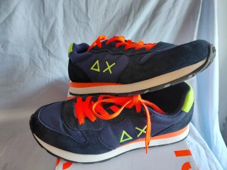 Scarpe Sun 68 Ax Blu/Arancio