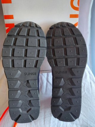 Scarpe Sun 68 Ax Blu/Arancio