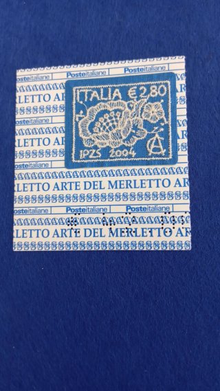 Sello Italia 2004 Merletto Arte