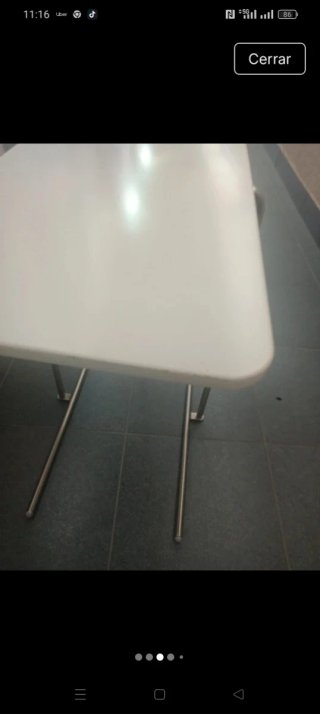 Mesa auxiliar vintage años 70