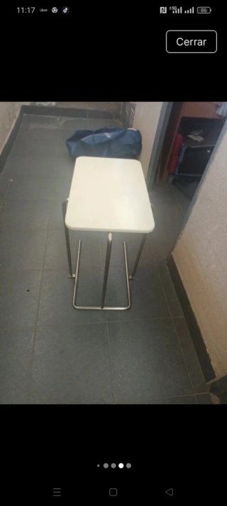 Mesa auxiliar vintage años 70