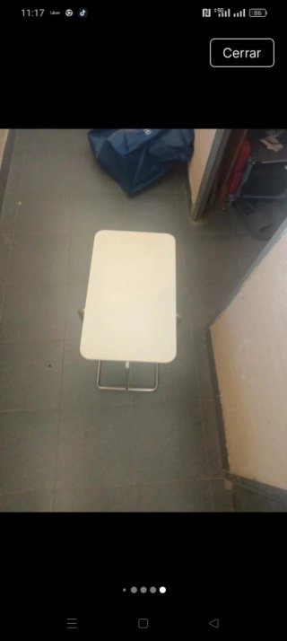 Mesa auxiliar vintage años 70