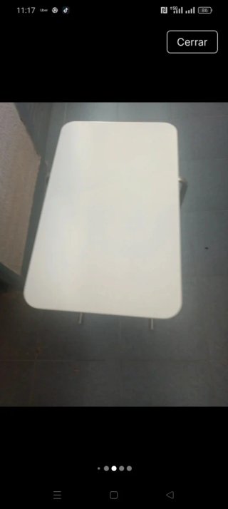 Mesa auxiliar vintage años 70