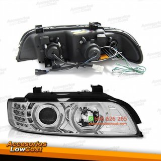FAROS CON OJOS DE AGEL 3D E INTERMITENTES LED PAR