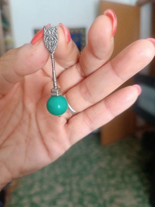Pendientes Turquesa Plata