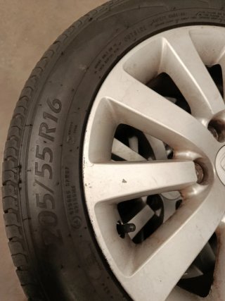 Llantas 205/55 R16 Honda con neumáticos