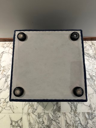 Pouf Eichholtz Velluto Blu