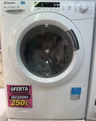 Lavadora secadora Candy 8.5kg/5KG  1400RPM