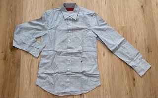 Camisa Carolina Herrera Hombre Gris