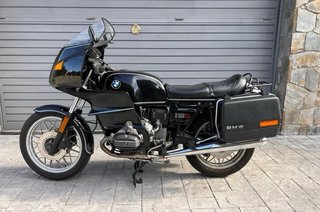 BMW R100RS Negra