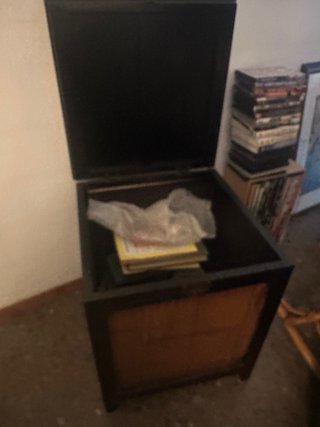 Baúl oriental bambú y madera