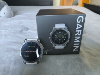 Garmin epix Gen 2 Titanio Zafiro 47mm blanco