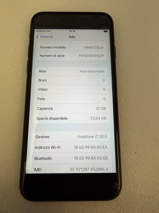 Apple iPhone 7 32GB Nero