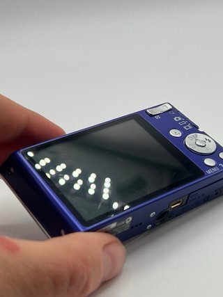 Sony Cyber-shot DSC-W730 Fotocamera Blu