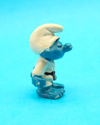 Figura PVC Pitufo Judo Knockoff