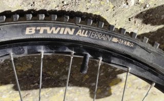 Bicicleta Montaña Btwin Naranja