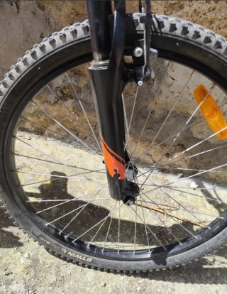 Bicicleta Montaña Btwin Naranja