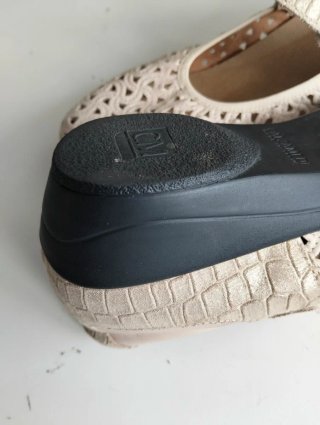 Zapatos de piel Calzamedici beige