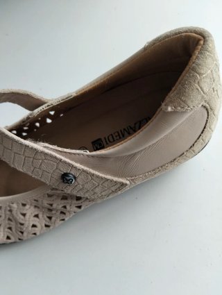 Zapatos de piel Calzamedici beige