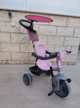 Triciclo Bebe Niña Feber Rosa