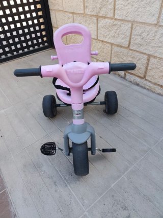 Triciclo Bebe Niña Feber Rosa