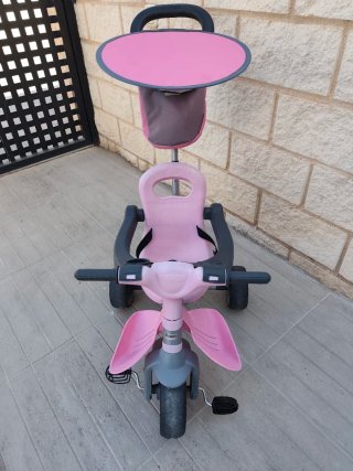 Triciclo Bebe Niña Feber Rosa