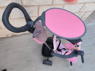 Triciclo Bebe Niña Feber Rosa